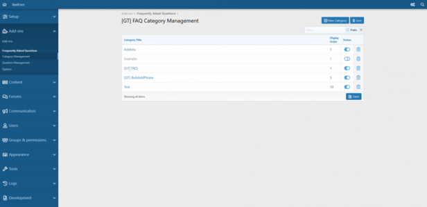 GT FAQ Category Management XenForo Admin control panel.png GT FAQ Category Management XenForo Admin control panel.png